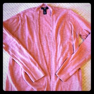 Gap pink cardigan size small